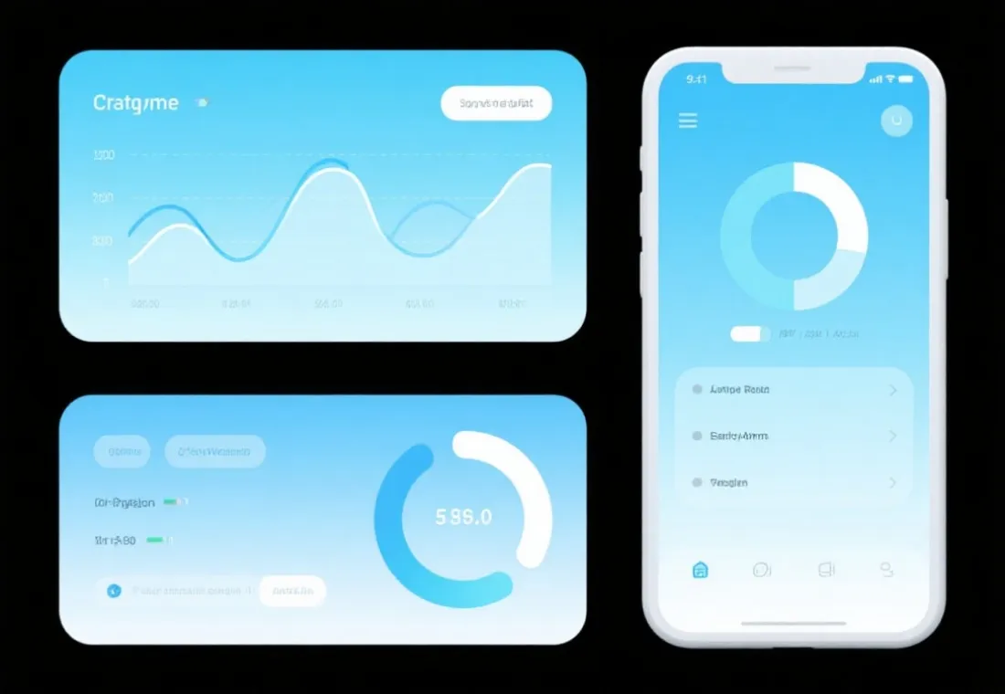 产品与数据可视化示意